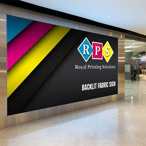 Backlit Fabric Signage Full Color Backlit Fabric Signage