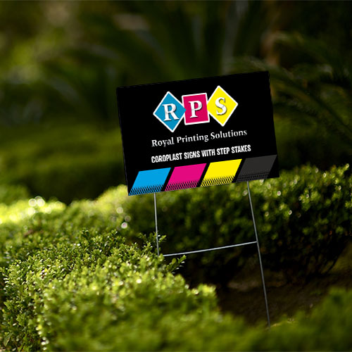 Yard Signs Full Color Corrugated Plastic Yard Signs